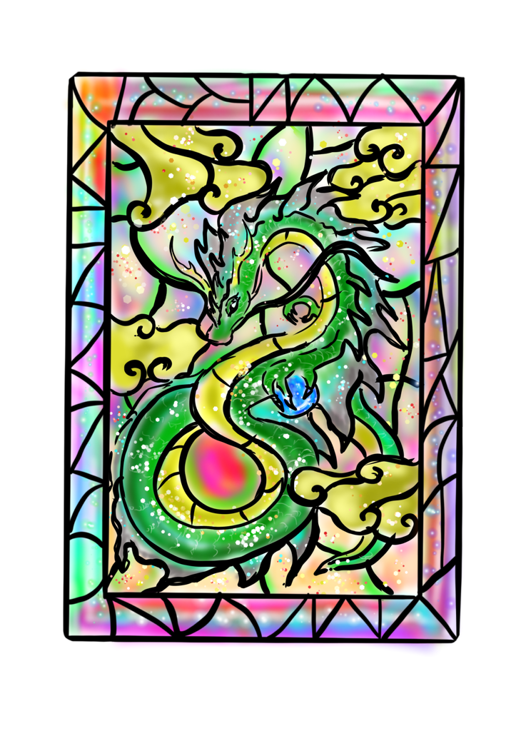 心落ち着くものとして(スピリットアート）